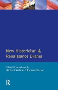 Bokomslag för "New Historicism and Renaissance Drama"