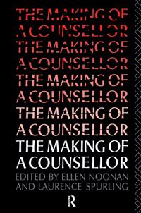 Kirjan kansi "The Making of a Counsellor"