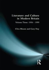Bokomslag för "Literature and Culture in Modern Britain"