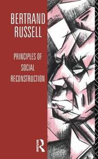 Kirjan kansi "Principles of Social Reconstruction"