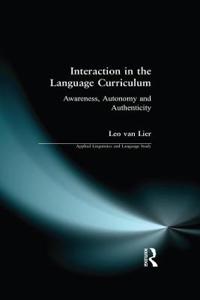 Bokomslag för "Interaction in the Language Curriculum"