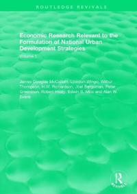 Economic Research Relevant to the Formulation of National Urban Development Strategies