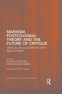 Kirjan kansi "Marxism, Postcolonial Theory, and the Future of Critique"