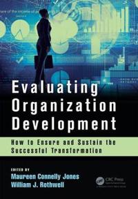 Kirjan kansi "Evaluating Organization Development"