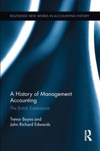 Bokomslag for "A History of Management Accounting"