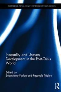 Kirjan kansi "Inequality and Uneven Development in the Post-Crisis World"