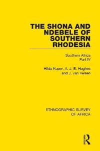 Bokomslag för "The Shona and Ndebele of Southern Rhodesia"