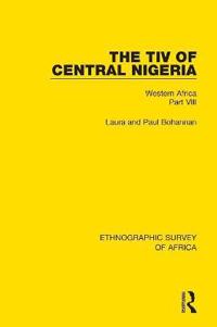 Kirjan kansi "The Tiv of Central Nigeria"