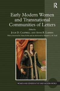Bokomslag för "Early Modern Women and Transnational Communities of Letters"