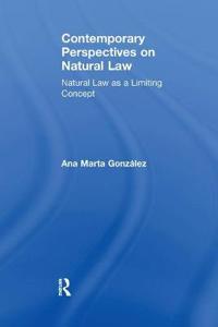 Bokomslag for "Contemporary Perspectives on Natural Law"
