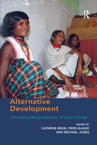 Kirjan kansi "Alternative Development"