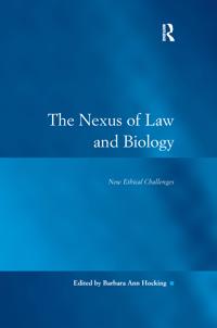 Bokomslag för "The Nexus of Law and Biology"