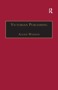 Bokomslag for "Victorian Publishing"