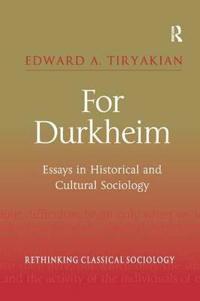 Bokomslag for "For Durkheim"