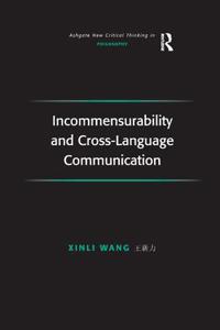 Bokomslag for "Incommensurability and Cross-Language Communication"