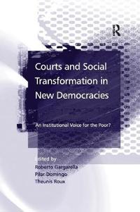 Bokomslag för "Courts and Social Transformation in New Democracies"