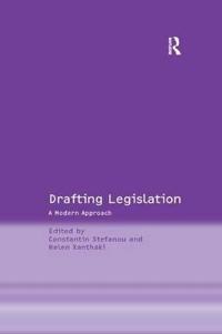 Bokomslag för "Drafting Legislation"