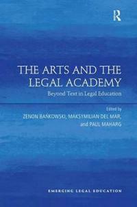 Kirjan kansi "The Arts and the Legal Academy"