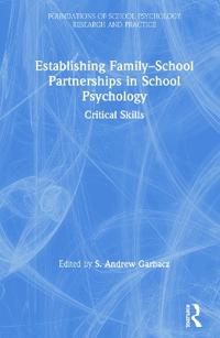 Kirjan kansi "Establishing Family-School Partnerships in School Psychology"