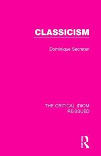 Kirjan kansi "Classicism"