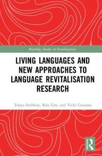 Bokomslag för "Living Languages and New Approaches to Language Revitalisation Research"