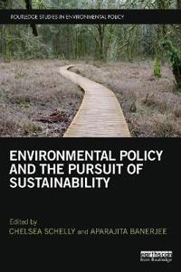 Kirjan kansi "Environmental Policy and the Pursuit of Sustainability"