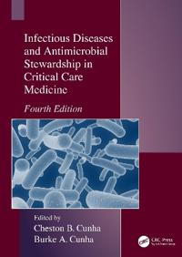 Kirjan kansi "Infectious Diseases and Antimicrobial Stewardship in Critical Care Medicine"