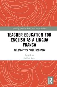 Kirjan kansi "Teacher Education for English as a Lingua Franca"