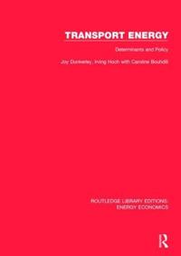 Transport Energy: Determinants and Policy