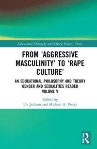 Bokomslag för "From ‘Aggressive Masculinity’ to ‘Rape Culture’"