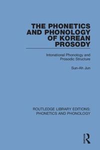 Kirjan kansi "The Phonetics and Phonology of Korean Prosody"