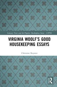 Kirjan kansi "Virginia Woolf’s Good Housekeeping Essays"
