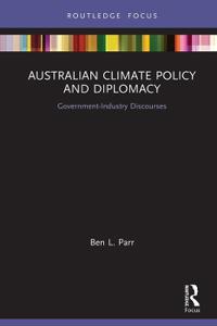 Bokomslag för "Australian Climate Policy and Diplomacy"