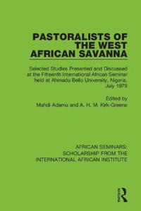 Bokomslag för "Pastoralists of the West African Savanna"