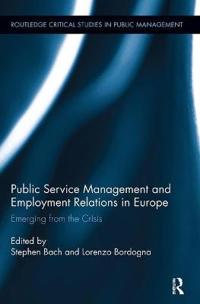 Bokomslag för "Public Service Management and Employment Relations in Europe"