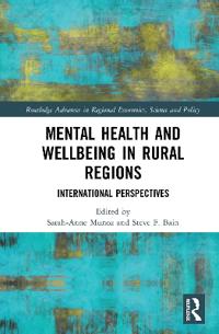 Kirjan kansi "Mental Health and Wellbeing in Rural Regions"