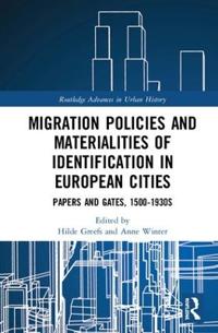Kirjan kansi "Migration Policies and Materialities of Identification in European Cities"