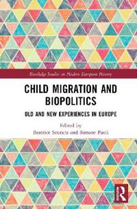 Kirjan kansi "Child Migration and Biopolitics"