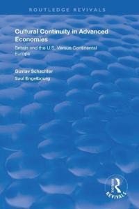 Bokomslag för "Cultural Continuity In Advanced Economies"