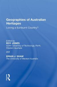 Bokomslag för "Geographies of Australian Heritages"