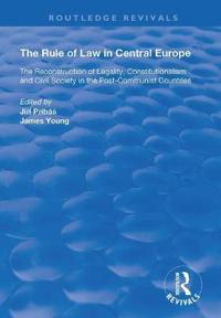 Bokomslag för "The Rule of Law in Central Europe"