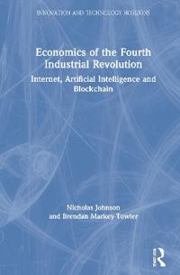 Kirjan kansi "Economics of the Fourth Industrial Revolution"