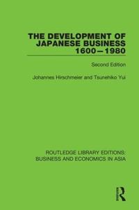 Bokomslag för "The Development of Japanese Business, 1600-1980"