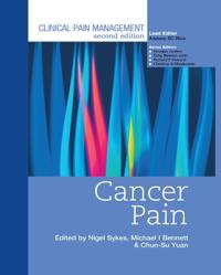 Kirjan kansi "Clinical Pain Management : Cancer Pain"