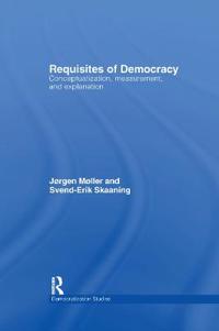 Bokomslag for "Requisites of Democracy"