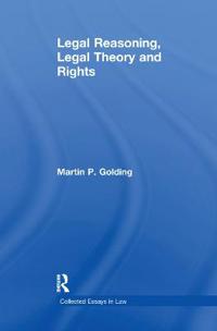 Kirjan kansi "Legal Reasoning, Legal Theory and Rights"