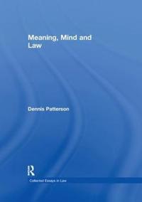 Bokomslag för "Meaning, Mind and Law"