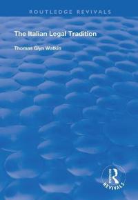 Bokomslag for "The Italian Legal Tradition"