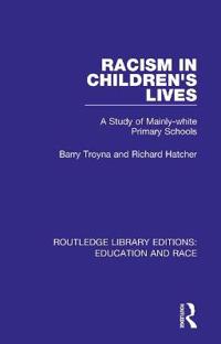 Bokomslag för "Racism in Children's Lives"