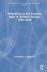 Kirjan kansi "Reflections on the Extreme Right in Western Europe, 1990–2008"
